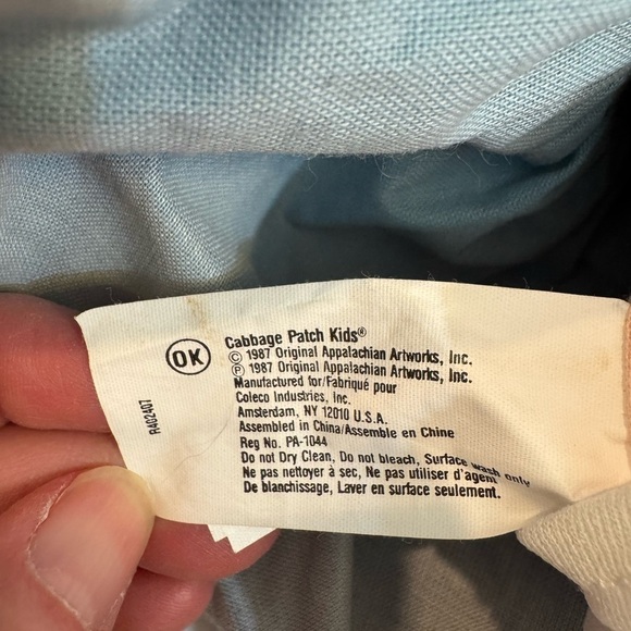 VTG 1987 Talking Cabbage Patch Doll WORKS! - Picture 3 of 15